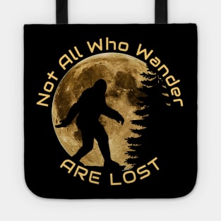 Wanderlust Bigfoot Silhouette Tote