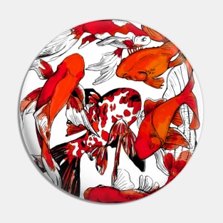 Goldfish Pin