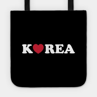 Korea Love Heart Tote