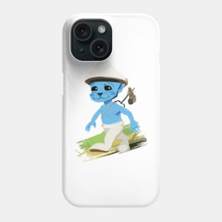 Cute Smurfcat Doodle Phone Case