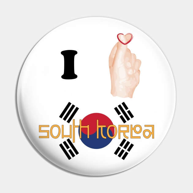 I <3 South Korea Pin by PittmanOfLaMancha