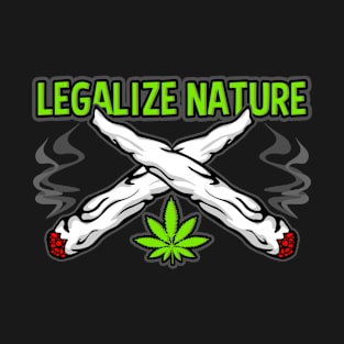 Legalize Nature Medical Marijuana T-Shirt