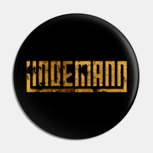 LINDEMANN BAND Pin