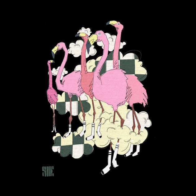 Flamingo by sheltonartco