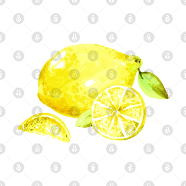 Colorful lemon by Ljuko