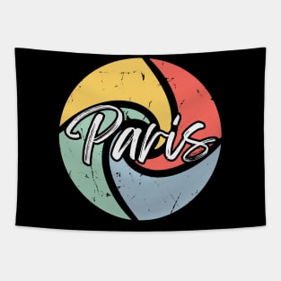 Vintage Paris Tapestry