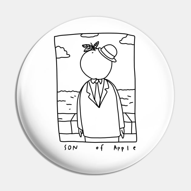 Son of Apple Pin by MagnumOpus