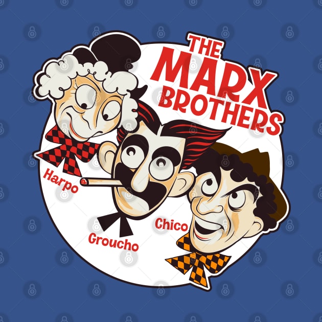 The Marx Brothers by darklordpug