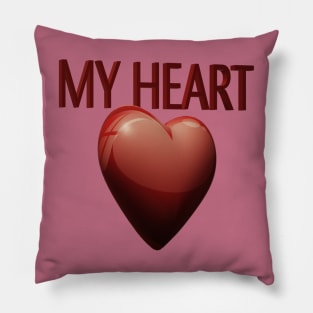 My heart 3d Pillow