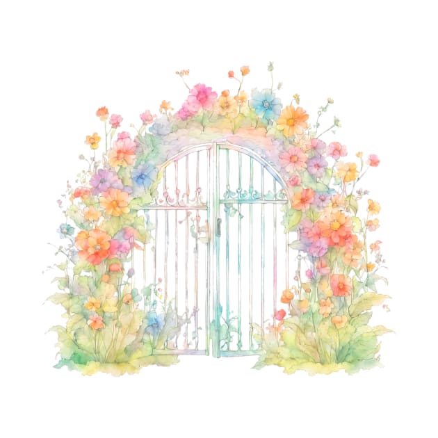 Cruel Summer Garden Gate by JustAddMel