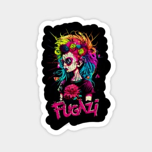 Punk Rock Ladies - Fugazi Vintage Magnet