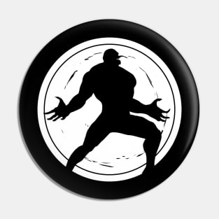 Game Venom Silhouette Pin