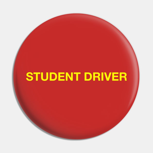 Student Driver Pin by L'Appel du Vide Designs by Danielle Canonico