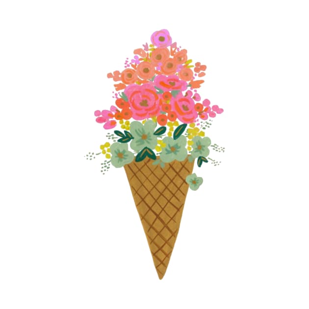 Ice cream flower by ghjura