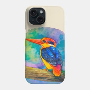 The watercolor bird Phone Case