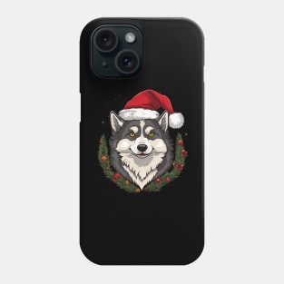 Alaskan Husky Christmas Phone Case