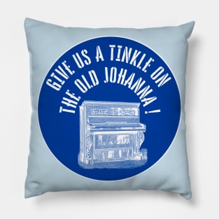 Play The Old Johanna Piano Pillow