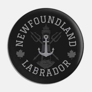 Nautical Design 3 || Newfoundland and Labrador || Gifts || Souvenirs Pin