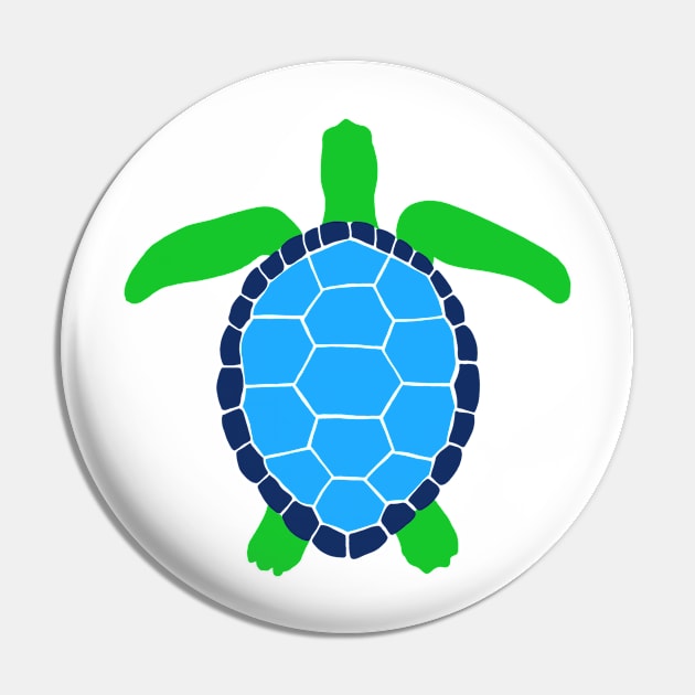 Sea Turtle Pin by samanthagarrett