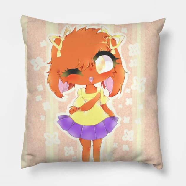 Joewe(Yellow) Pillow by JujuthetigerScaf