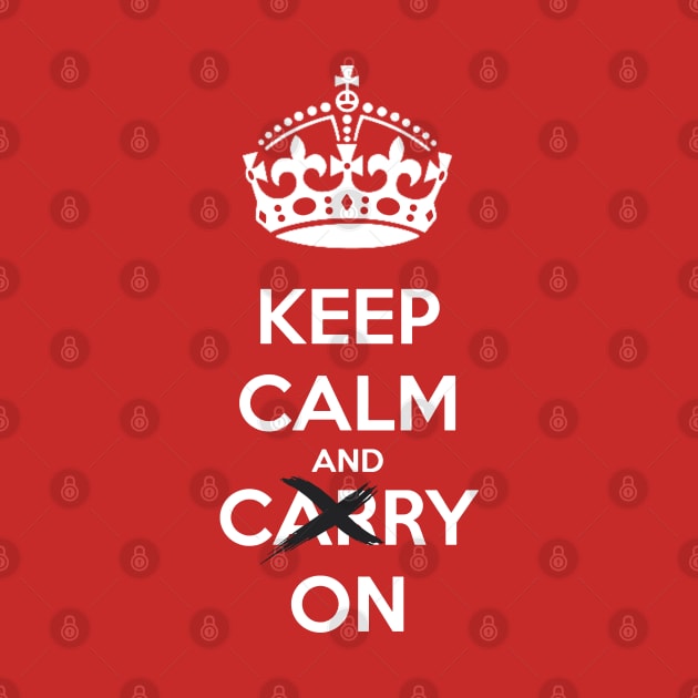 keep calm and cry on by yinon-h