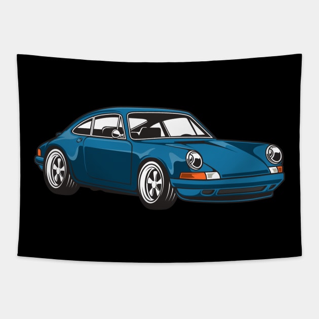 Classic Car Tapestry by TambuStore