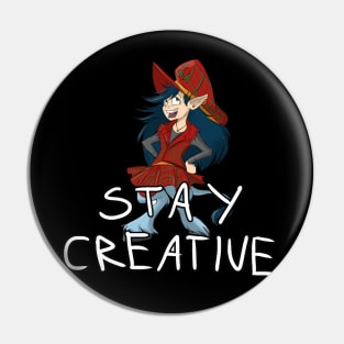 Mad Munchkin Doonie Stay Creative Pin