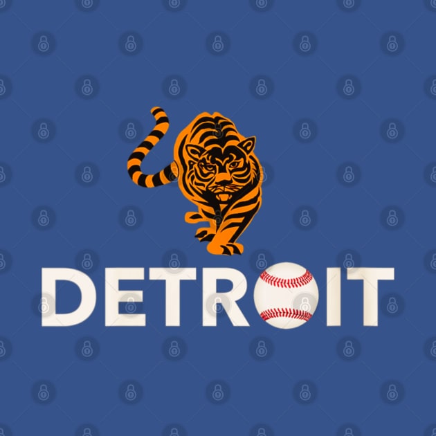 Detroit Baseball Tigers are coming by Dreamsbabe