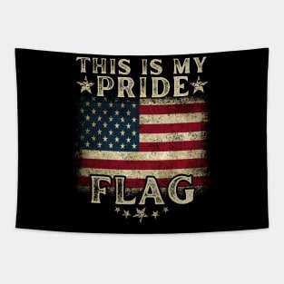 This is My Pride Flag Tapestry