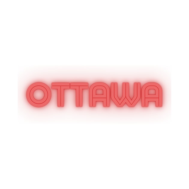 Ottawa Retro Word Ard by YegMark