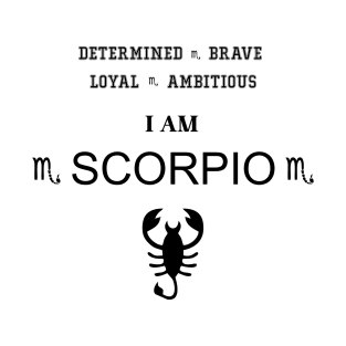 Scorpio horoscope 01 T-Shirt