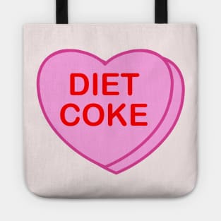 Conversation Heart: Diet Coke Tote