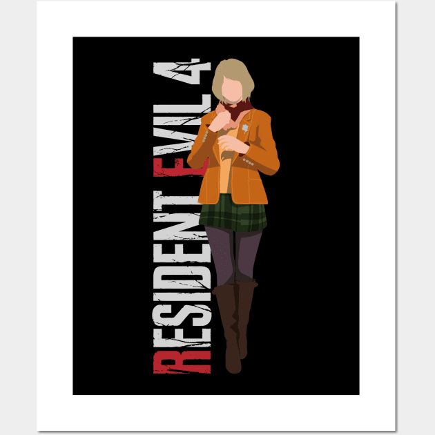 Resident Evil 4 Remake cute Ashley Poster for Sale by vonadive