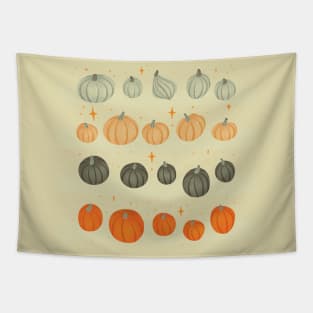 Cute pumpkins Tapestry