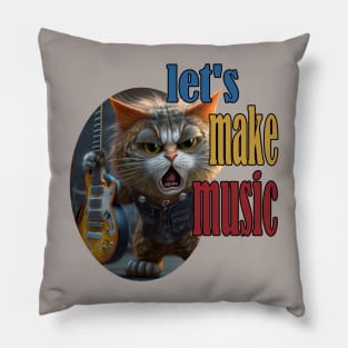 Let's Make Music Pillow