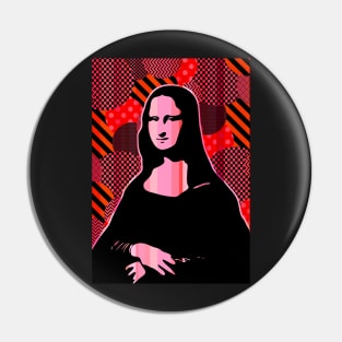 Mona Lisa  | Pop Art Pin