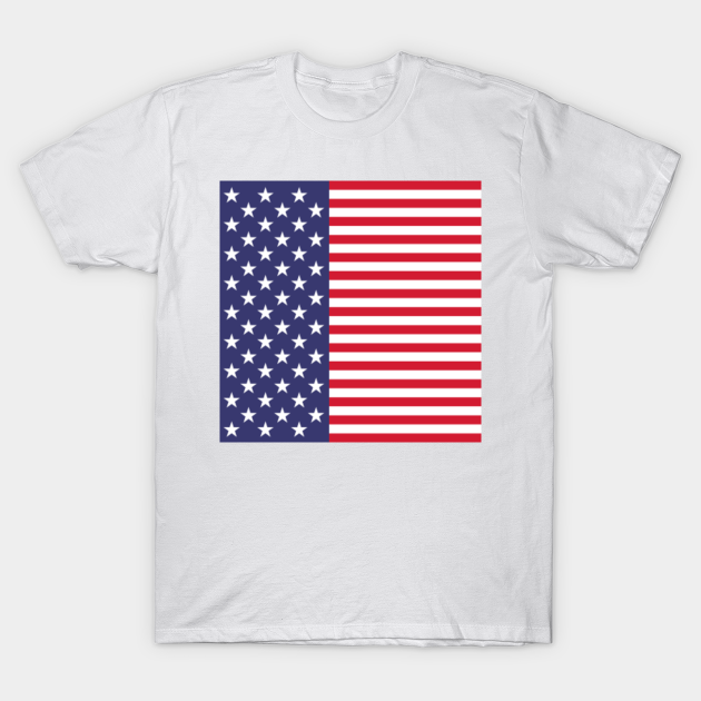USA Red White and Blue Stars and Horizontal Stripes American Flag - Usa ...