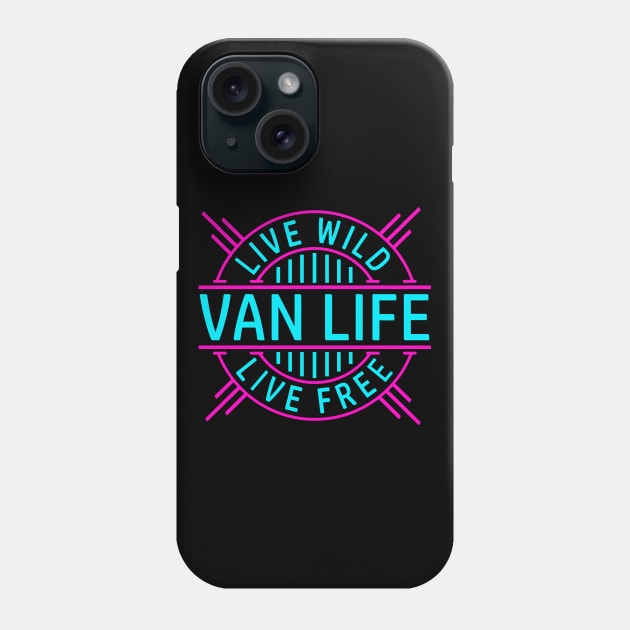 Van Life Phone Case by Tshirt Samurai