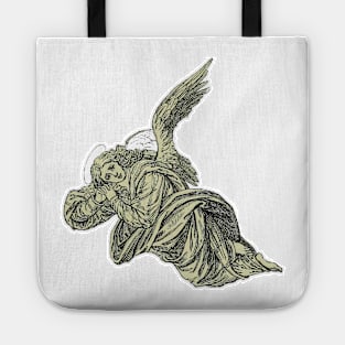 Angel lying Tote