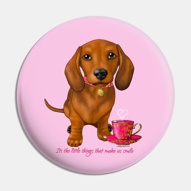 Dachshund Its the little things that make us smile Pin by FLCupcake