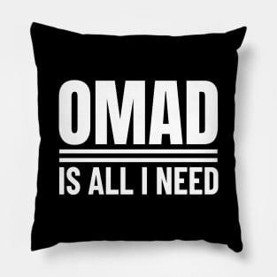 OMAD Is All I Need Fasting Pillow