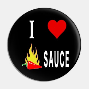 I Love Spicy Habanero Pepper Chicken Wings Sauce. Pin