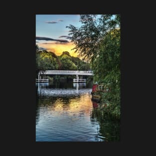 Above The Toll Bridge At Pangbourne T-Shirt