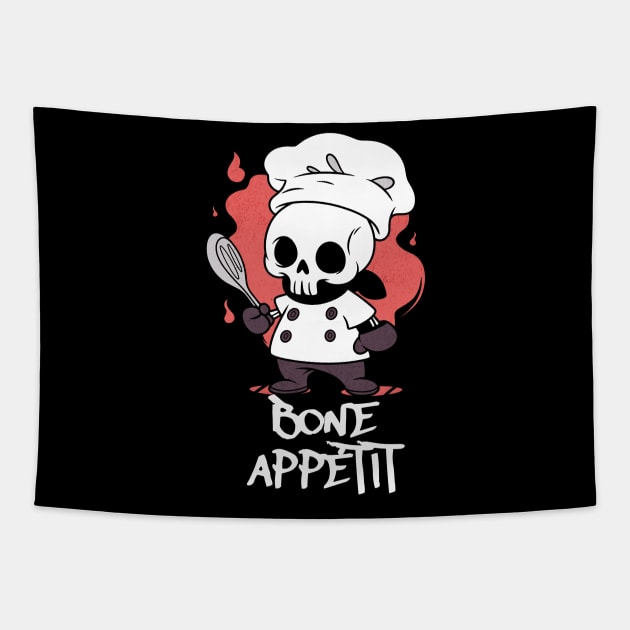 Bone Appetit Tapestry by NorseMagic