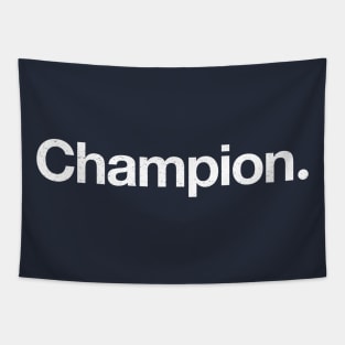 Champion. Tapestry