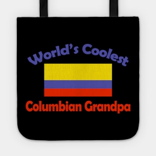 Worlds Coolest Columbian Grandpa Tote