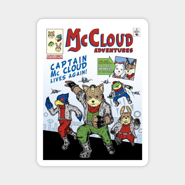 McCloud Adventures Magnet by Firebrander