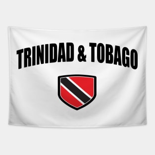 Trinidad and Tobago National Flag Shield Tapestry