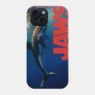 Jaws movie tribute Phone Case