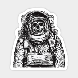 Skull Astronaut Magnet